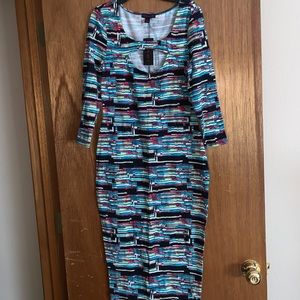 Body fitting maxi dress